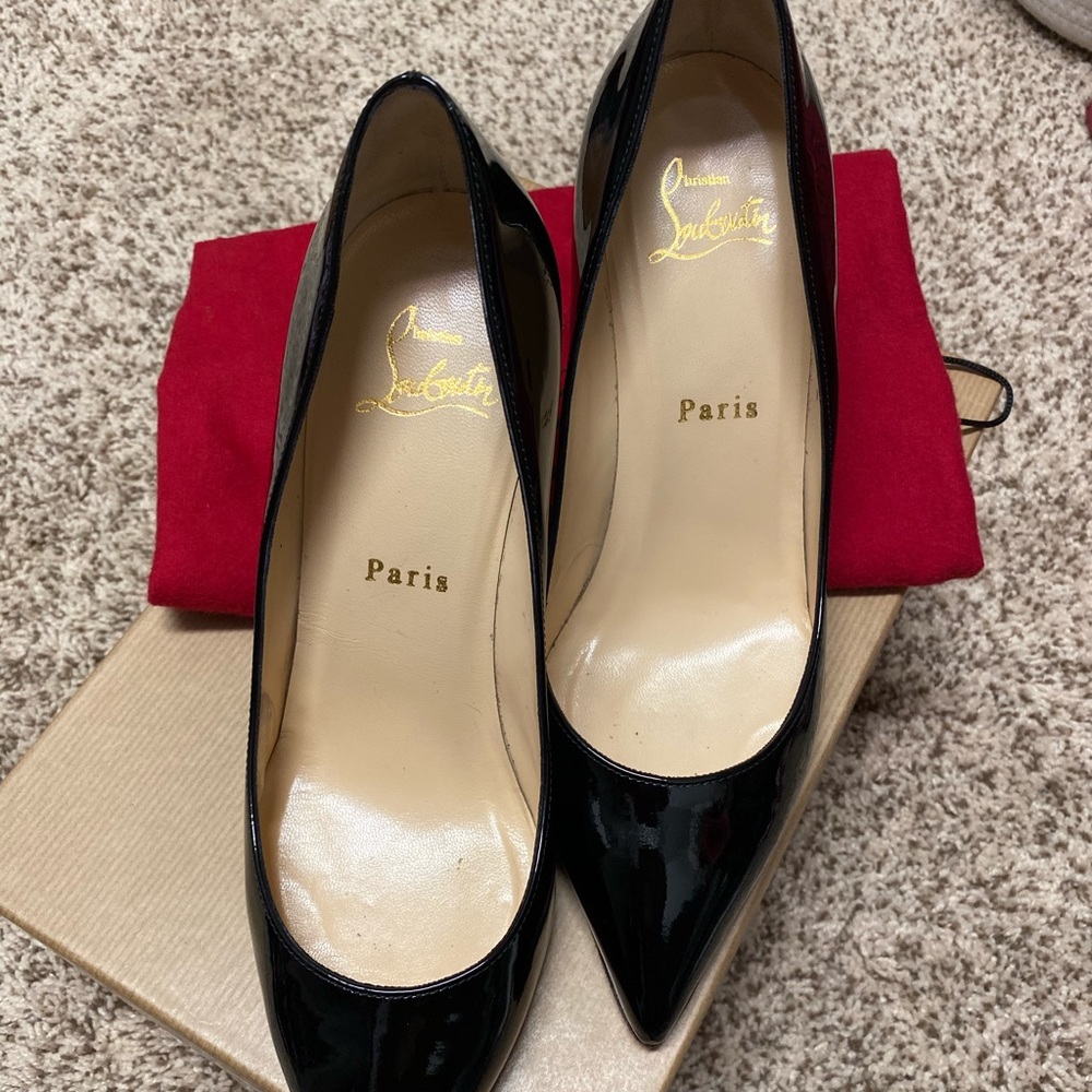 Christian Louboutin Patent Leather Pumps